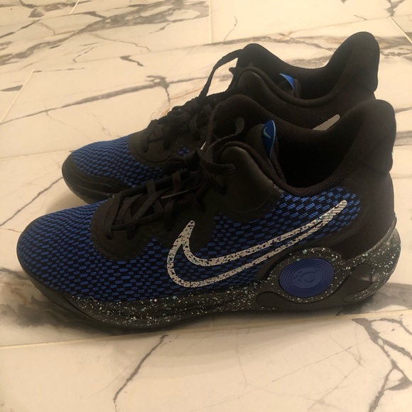 Nike KD Trey 5 IX CW3400-007 Men's Core Black & Blue Shoes size 11. New w/o box - Picture 3 of 4